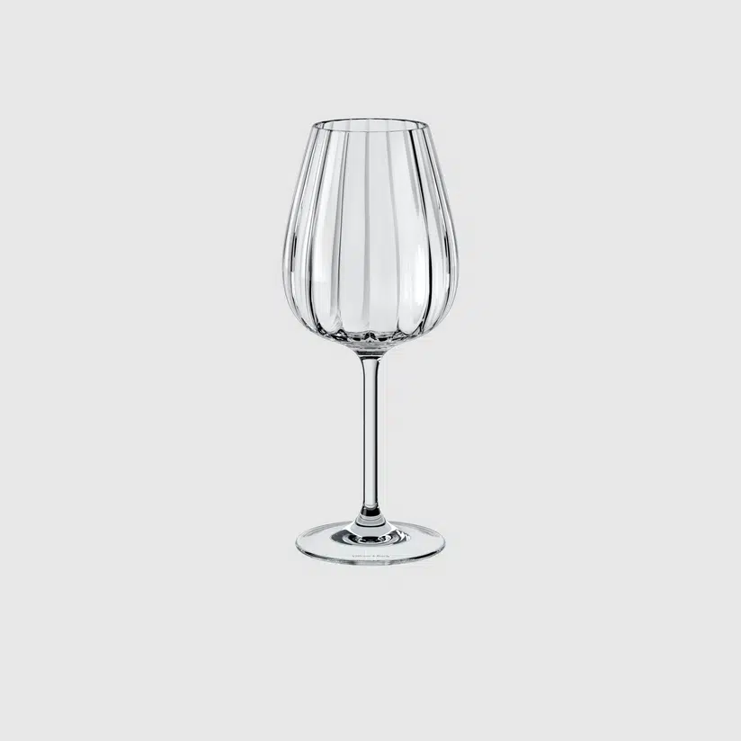 Villeroy & Boch Rose Garden luxury red wine glass set 4 pcs crystal optic design 200 ml