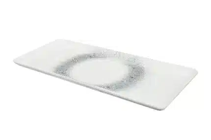 Black Ice rect. plate 35x15 CM