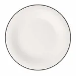 Black Lines Flat plate 21cm