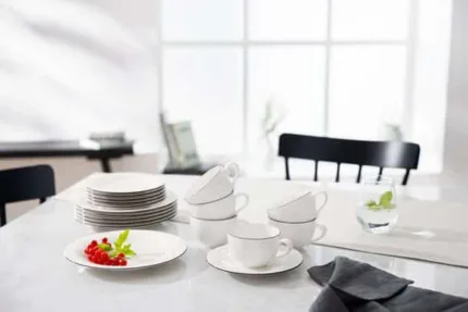 Black Lines Flat plate 21cm - Image 2