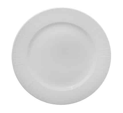 EMOTION FLAT PLATE WHITE 30CM
