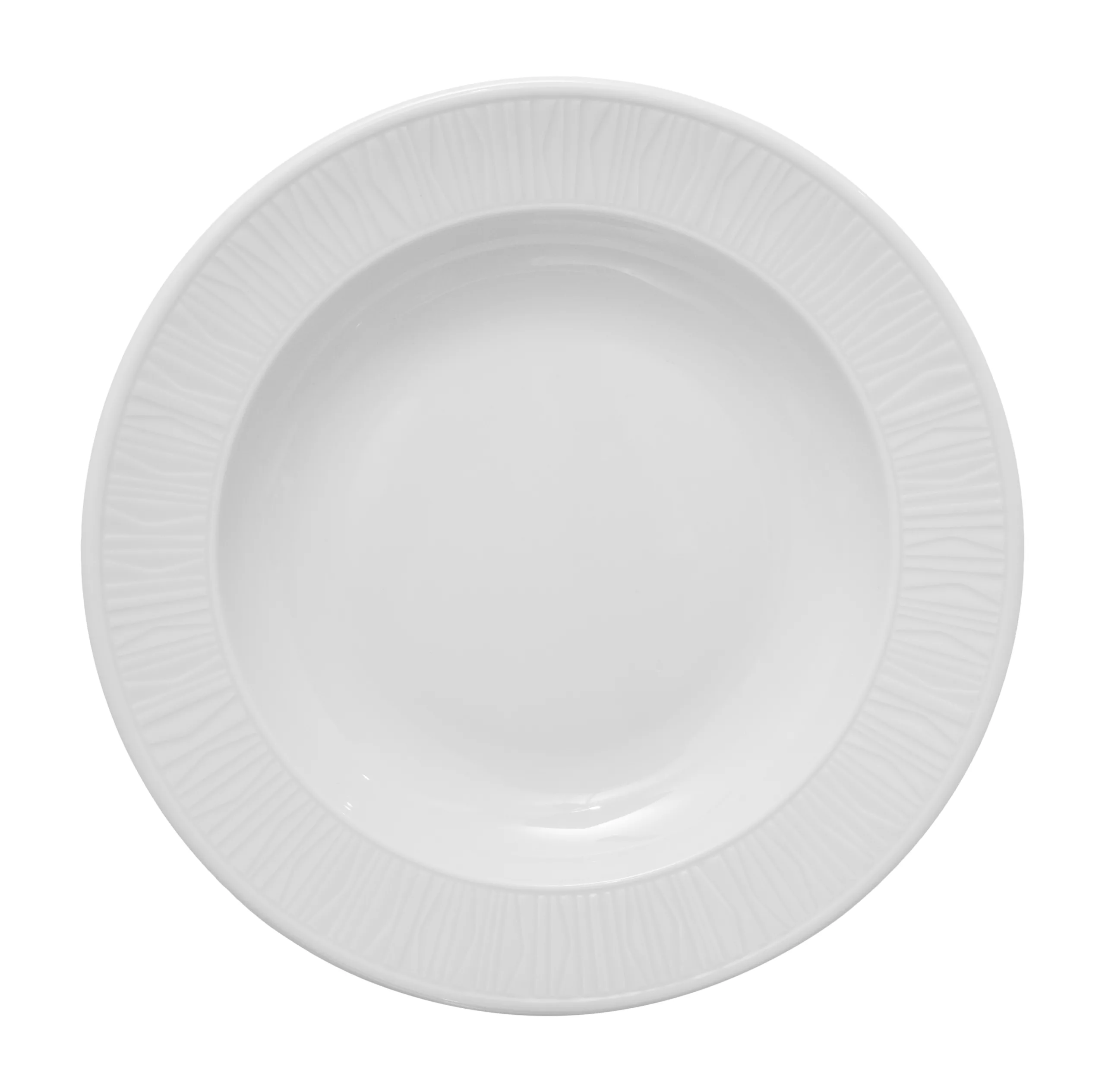 EMOTION DEEP PLATE WHITE 22CM - Image 1
