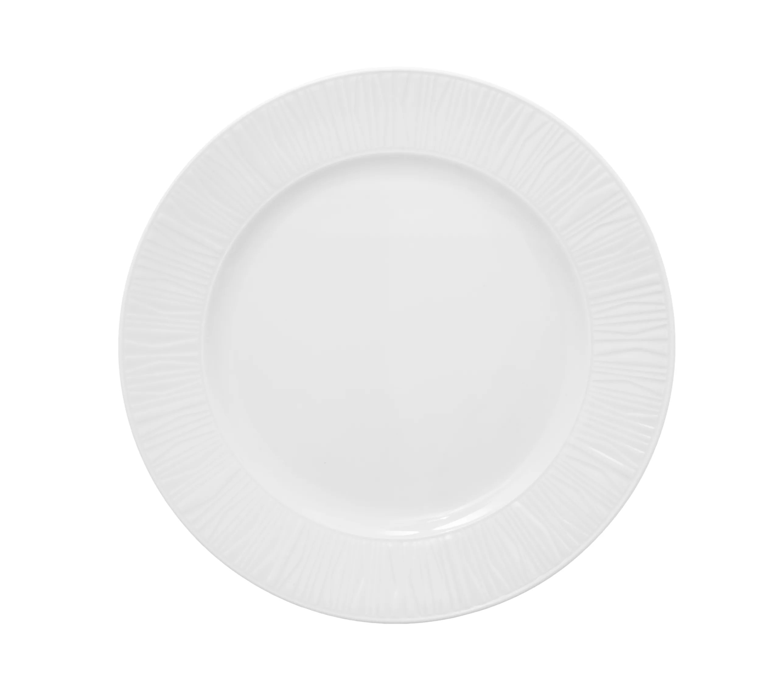 EMOTION 20CM.FLAT PLATE WHITE - Image 1