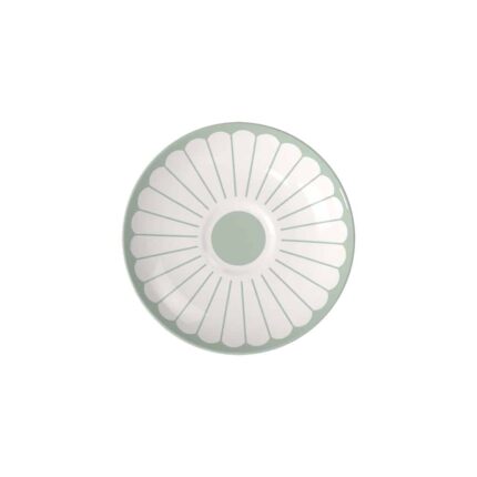 Fleur Vert Coffee Cup Saucer