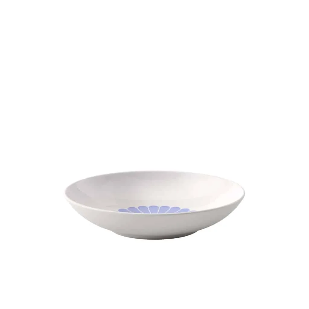 Fleur Blue Pasta Bowl - Image 1