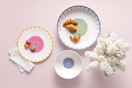 Fleur couleur salad bowl 24 cm - Image 2